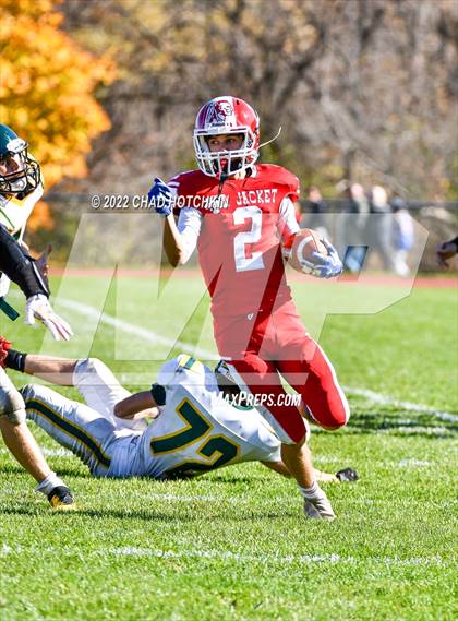 Thumbnail 2 in Finney @ Red Jacket (NYSPHSAA 8-Man Quarterfinal) photogallery.