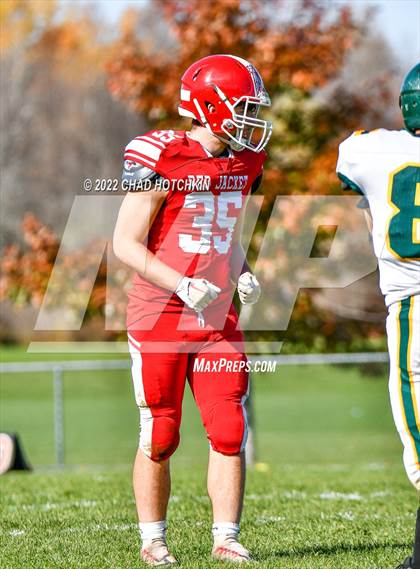 Thumbnail 3 in Finney @ Red Jacket (NYSPHSAA 8-Man Quarterfinal) photogallery.