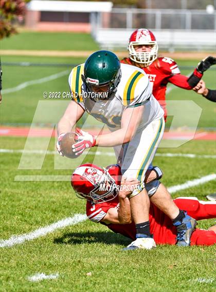 Thumbnail 1 in Finney @ Red Jacket (NYSPHSAA 8-Man Quarterfinal) photogallery.