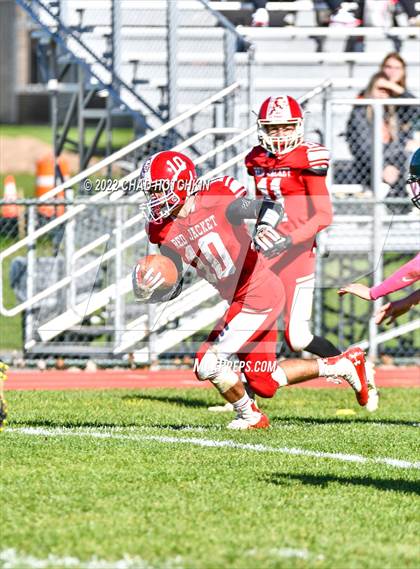 Thumbnail 3 in Finney @ Red Jacket (NYSPHSAA 8-Man Quarterfinal) photogallery.