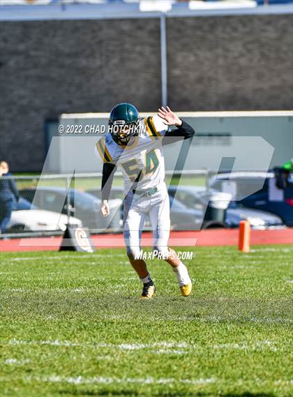 Thumbnail 1 in Finney @ Red Jacket (NYSPHSAA 8-Man Quarterfinal) photogallery.