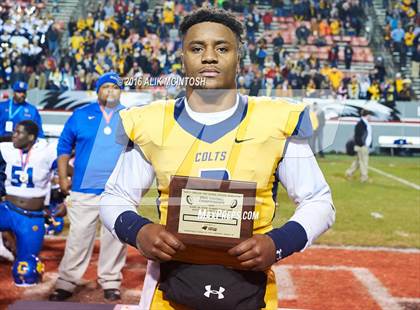 Thumbnail 2 in Dudley vs. Cape Fear (NCHSAA 4A Final) photogallery.