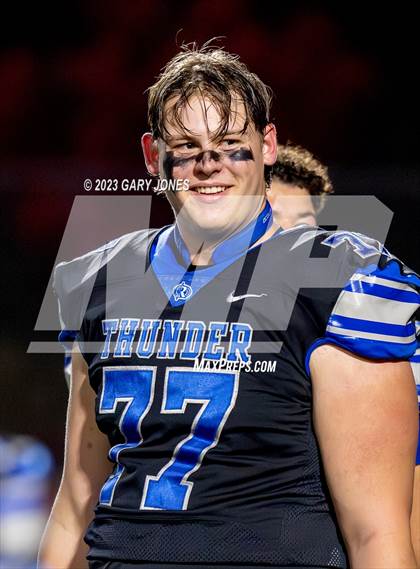 Thumbnail 3 in Downey @ Rocklin (CIF SJS D2 Playoff) photogallery.