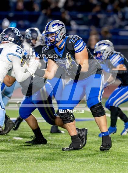 Thumbnail 1 in Downey @ Rocklin (CIF SJS D2 Playoff) photogallery.