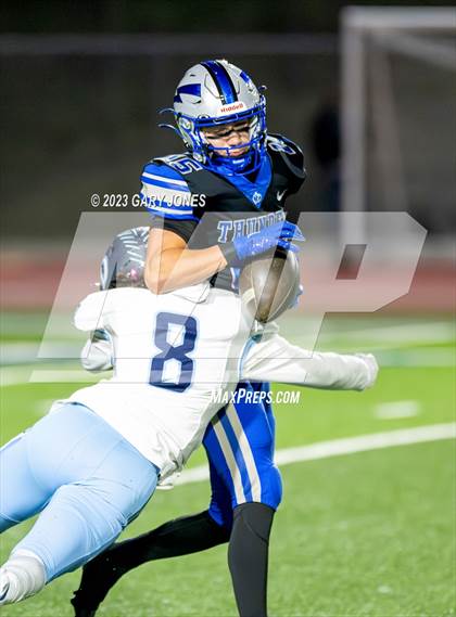 Thumbnail 2 in Downey @ Rocklin (CIF SJS D2 Playoff) photogallery.