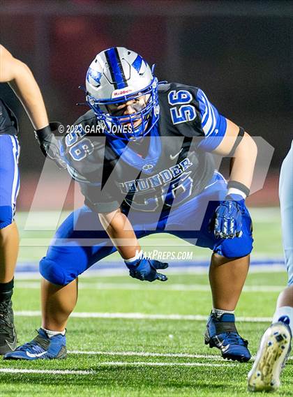 Thumbnail 2 in Downey @ Rocklin (CIF SJS D2 Playoff) photogallery.