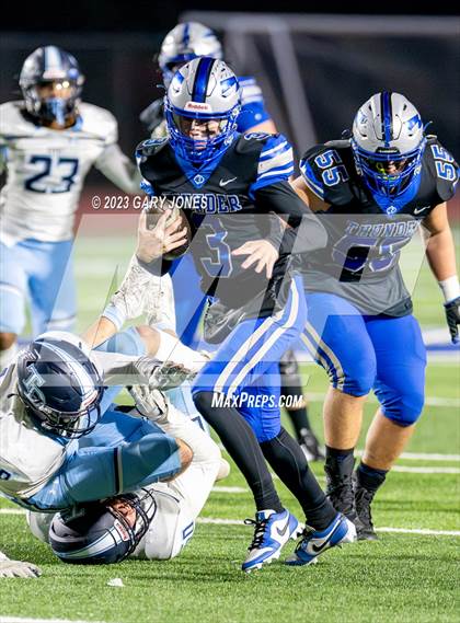 Thumbnail 1 in Downey @ Rocklin (CIF SJS D2 Playoff) photogallery.