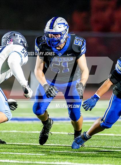 Thumbnail 3 in Downey @ Rocklin (CIF SJS D2 Playoff) photogallery.
