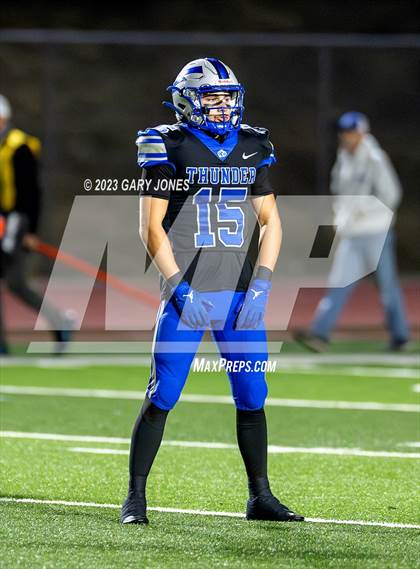 Thumbnail 3 in Downey @ Rocklin (CIF SJS D2 Playoff) photogallery.
