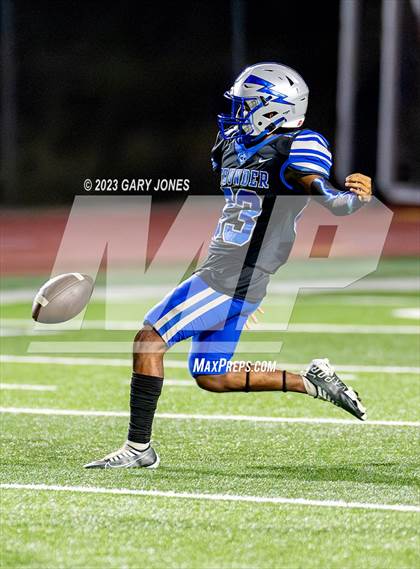 Thumbnail 2 in Downey @ Rocklin (CIF SJS D2 Playoff) photogallery.