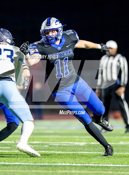 Thumbnail 1 in Downey @ Rocklin (CIF SJS D2 Playoff) photogallery.