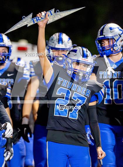 Thumbnail 2 in Downey @ Rocklin (CIF SJS D2 Playoff) photogallery.