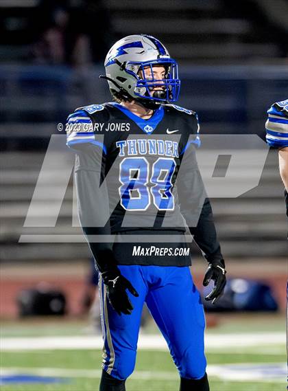 Thumbnail 3 in Downey @ Rocklin (CIF SJS D2 Playoff) photogallery.