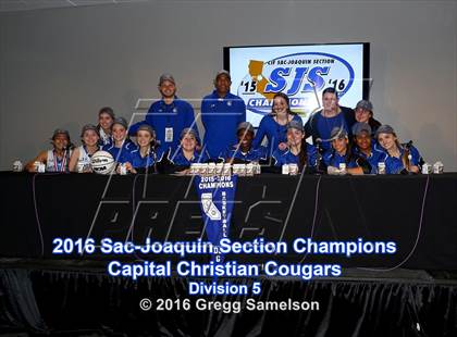Thumbnail 2 in Capital Christian vs Argonaut (CIF SJS D5 Final) photogallery.