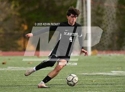 Thumbnail 1 in Ridgefield vs. Xavier (CIAC Class LL 2nd Round) photogallery.