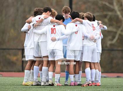Thumbnail 3 in Ridgefield vs. Xavier (CIAC Class LL 2nd Round) photogallery.