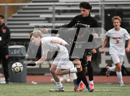 Thumbnail 1 in Ridgefield vs. Xavier (CIAC Class LL 2nd Round) photogallery.