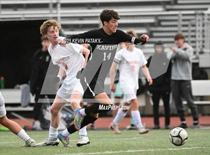 Thumbnail 3 in Ridgefield vs. Xavier (CIAC Class LL 2nd Round) photogallery.