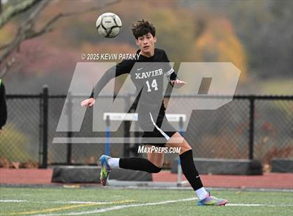 Thumbnail 1 in Ridgefield vs. Xavier (CIAC Class LL 2nd Round) photogallery.