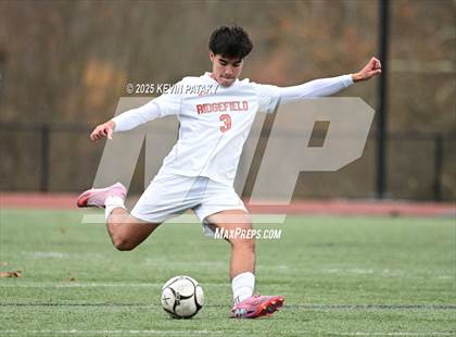 Thumbnail 3 in Ridgefield vs. Xavier (CIAC Class LL 2nd Round) photogallery.