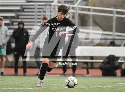 Thumbnail 3 in Ridgefield vs. Xavier (CIAC Class LL 2nd Round) photogallery.