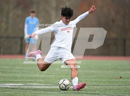 Thumbnail 2 in Ridgefield vs. Xavier (CIAC Class LL 2nd Round) photogallery.