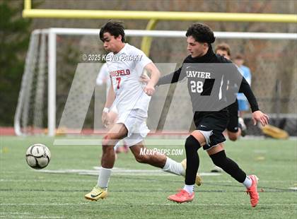 Thumbnail 2 in Ridgefield vs. Xavier (CIAC Class LL 2nd Round) photogallery.