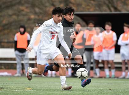 Thumbnail 3 in Ridgefield vs. Xavier (CIAC Class LL 2nd Round) photogallery.