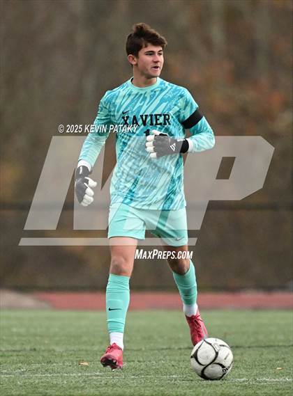 Thumbnail 3 in Ridgefield vs. Xavier (CIAC Class LL 2nd Round) photogallery.