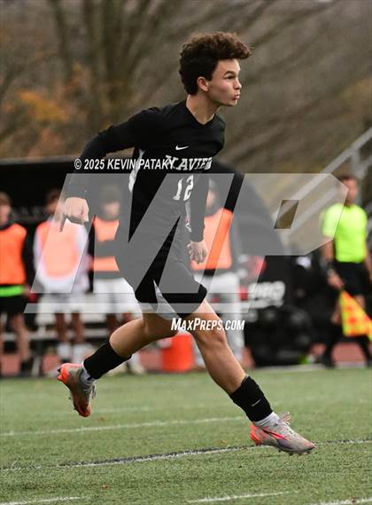 Thumbnail 1 in Ridgefield vs. Xavier (CIAC Class LL 2nd Round) photogallery.