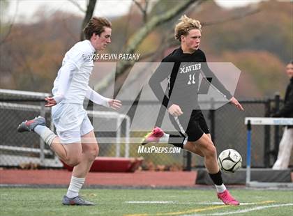 Thumbnail 1 in Ridgefield vs. Xavier (CIAC Class LL 2nd Round) photogallery.