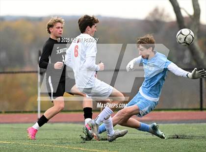 Thumbnail 1 in Ridgefield vs. Xavier (CIAC Class LL 2nd Round) photogallery.