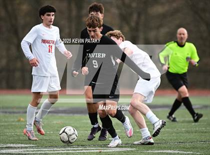 Thumbnail 2 in Ridgefield vs. Xavier (CIAC Class LL 2nd Round) photogallery.