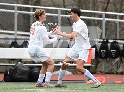 Thumbnail 1 in Ridgefield vs. Xavier (CIAC Class LL 2nd Round) photogallery.