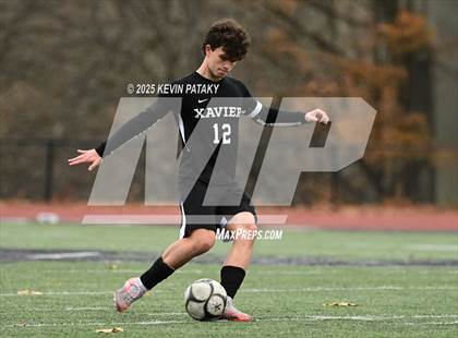 Thumbnail 3 in Ridgefield vs. Xavier (CIAC Class LL 2nd Round) photogallery.