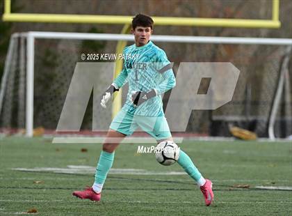 Thumbnail 3 in Ridgefield vs. Xavier (CIAC Class LL 2nd Round) photogallery.