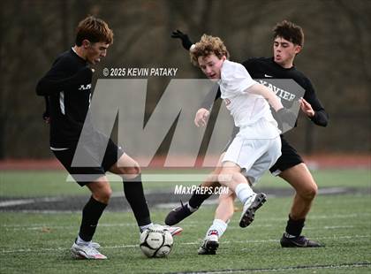 Thumbnail 2 in Ridgefield vs. Xavier (CIAC Class LL 2nd Round) photogallery.