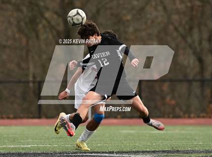 Thumbnail 2 in Ridgefield vs. Xavier (CIAC Class LL 2nd Round) photogallery.