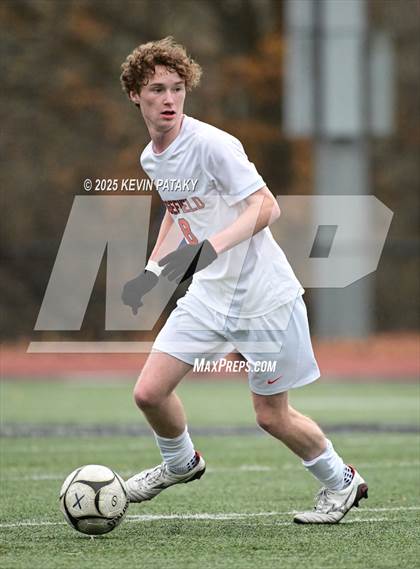 Thumbnail 1 in Ridgefield vs. Xavier (CIAC Class LL 2nd Round) photogallery.