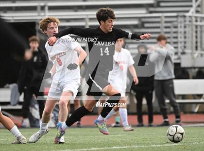 Thumbnail 1 in Ridgefield vs. Xavier (CIAC Class LL 2nd Round) photogallery.