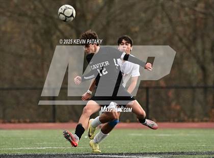 Thumbnail 3 in Ridgefield vs. Xavier (CIAC Class LL 2nd Round) photogallery.