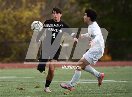 Thumbnail 1 in Ridgefield vs. Xavier (CIAC Class LL 2nd Round) photogallery.