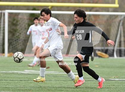 Thumbnail 1 in Ridgefield vs. Xavier (CIAC Class LL 2nd Round) photogallery.