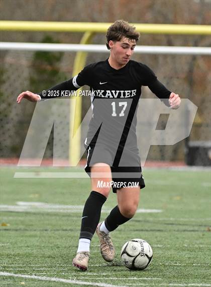 Thumbnail 3 in Ridgefield vs. Xavier (CIAC Class LL 2nd Round) photogallery.