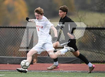 Thumbnail 1 in Ridgefield vs. Xavier (CIAC Class LL 2nd Round) photogallery.