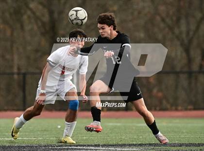 Thumbnail 3 in Ridgefield vs. Xavier (CIAC Class LL 2nd Round) photogallery.