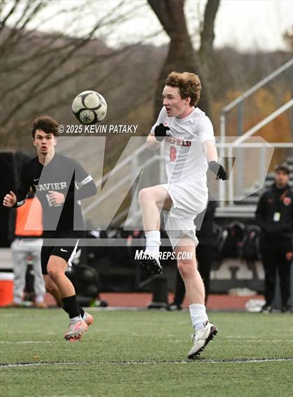 Thumbnail 3 in Ridgefield vs. Xavier (CIAC Class LL 2nd Round) photogallery.