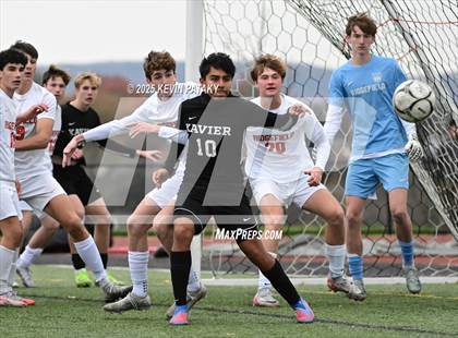 Thumbnail 3 in Ridgefield vs. Xavier (CIAC Class LL 2nd Round) photogallery.
