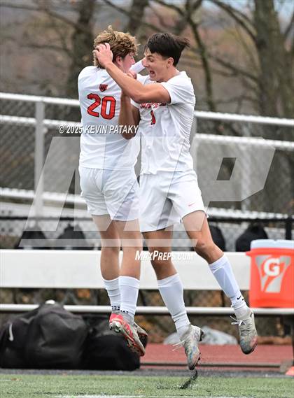 Thumbnail 3 in Ridgefield vs. Xavier (CIAC Class LL 2nd Round) photogallery.