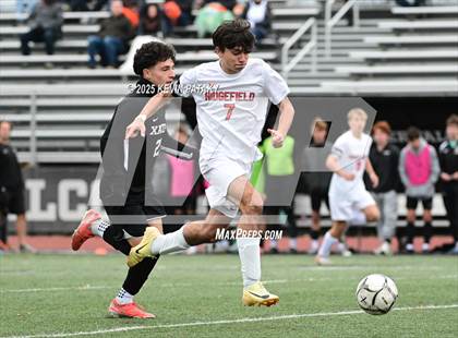 Thumbnail 3 in Ridgefield vs. Xavier (CIAC Class LL 2nd Round) photogallery.